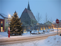 Ortsplatz+im+Winter